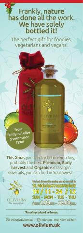 Olivium - The olive oil bar | advertising 